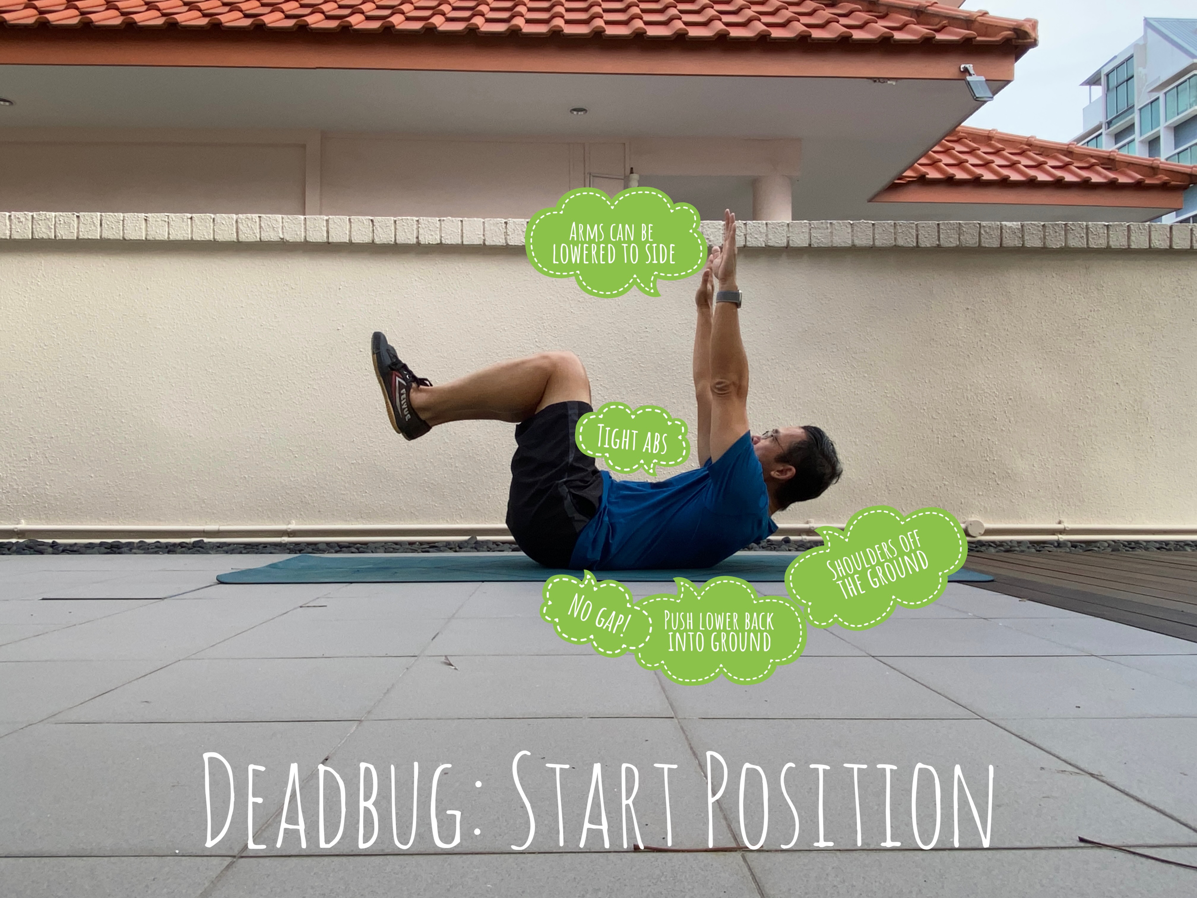 Deadbug Start Position